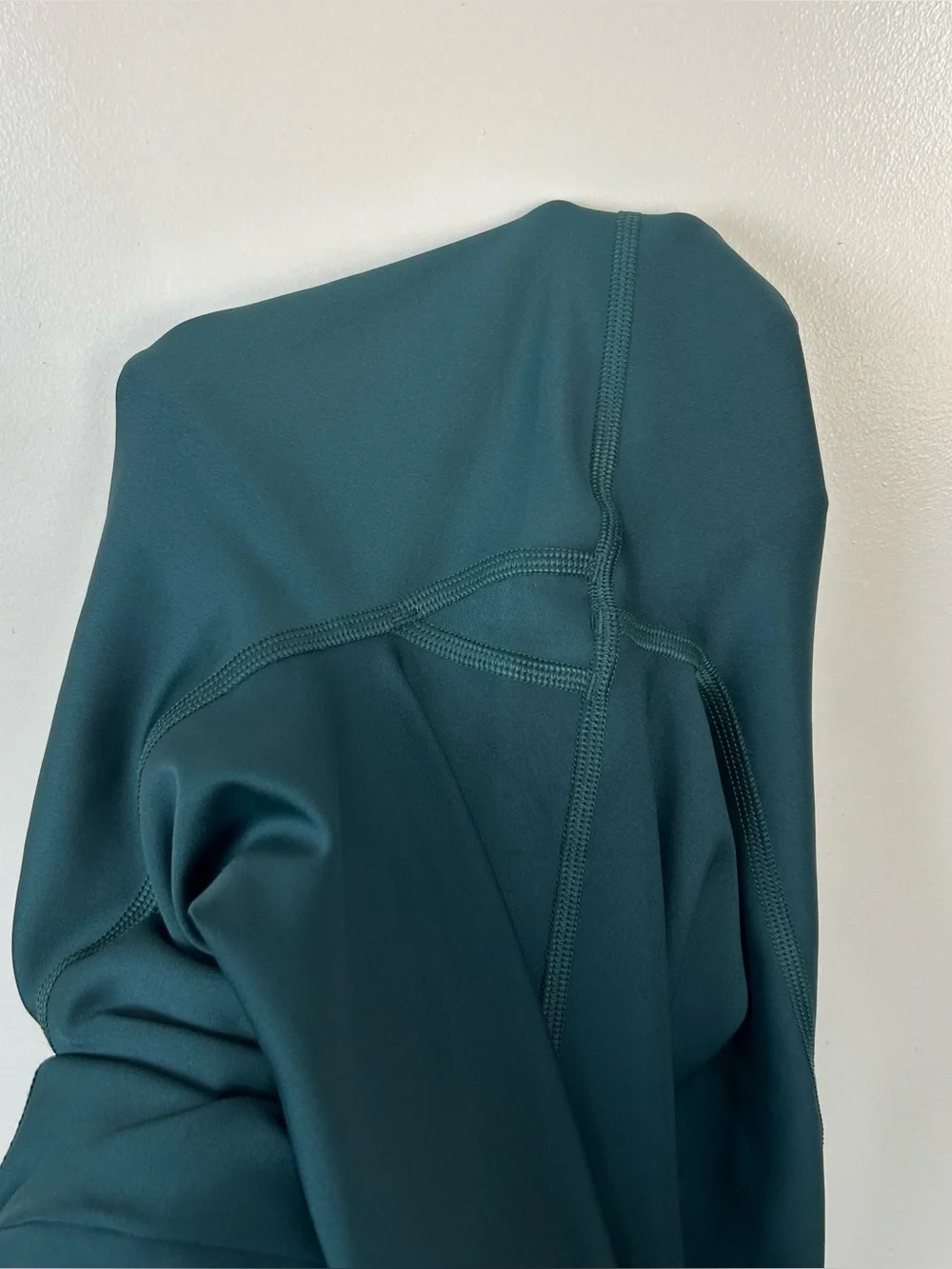 Alo Yoga Airlift Disco Daze Onesie Midnight Green Size Small